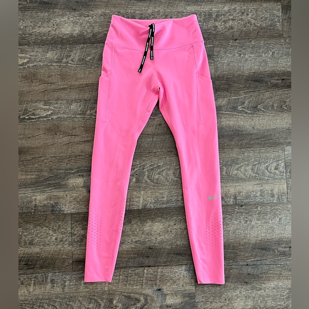 Hot Pink Nike Running Leggings